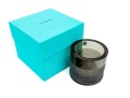 Tiffany & Co. Candle Holder In Smoky Crystal, Boxed