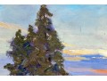 William A. Drake (Canadian-American, 1891-1979) Oil On Board, Landscape, 1969