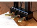 Pearl River Baby Grand Black Lacquered Piano With Piano Stool