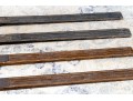 Two Pairs Of Vintage Wooden Downhill Skis