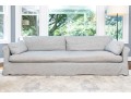 Restoration Hardware Belgian Classic Arm Roll Slip Covered Sofa