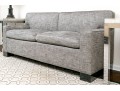 Handsome Narrow Upholstered Settee