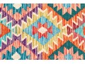 Hand Woven Wool Pakistan Kazak Carpet, 4' X 6'-4