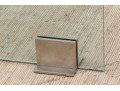 Contemporary Glass And Steel Firescreen 
