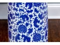 Chinese Blue And White Umbrella Stand, 20th C. 