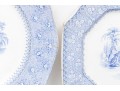 Variety Of Blue And White Transferware China Incl. Johnson Bros, Wedgwood, Formosa