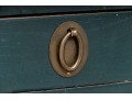 Chic Pair Of Chinoisserie Faux Bamboo Carved Side Tables