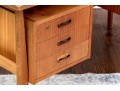 Mid Century Vintage Danish Teak Desk, Attributed To Arne Vodder