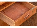 Mid Century Vintage Danish Teak Desk, Attributed To Arne Vodder