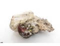 Amethyst With Chalcopyrite And Calcite Samples, 0.25 Lbs.