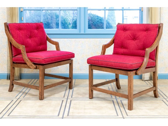 Pair Of Quality Accent Armchairs