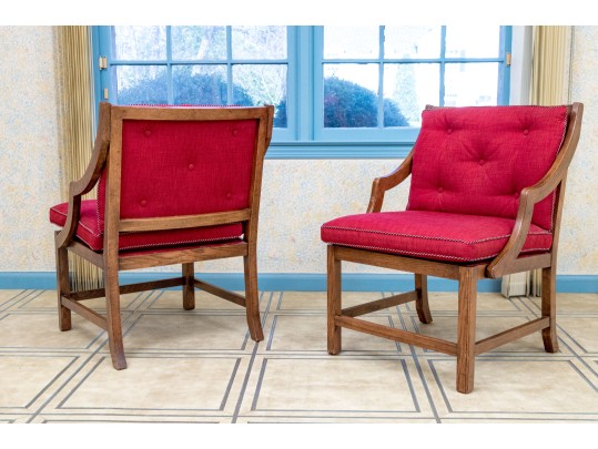 Pair Of Quality Accent Armchairs