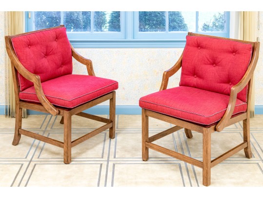 Pair Of Quality Accent Armchairs