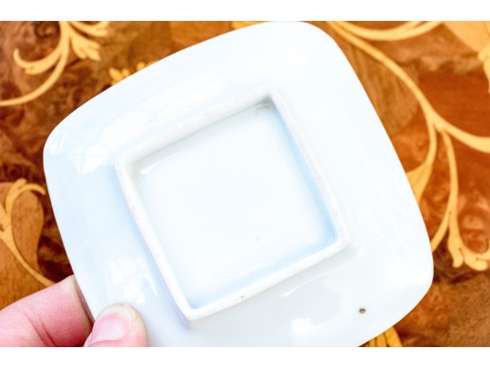 Japanese Nippon Hand-painted Porcelain Coffee Service For Six