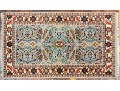 A Beautiful Indo-heriz Pattern Hand Knotted Wool Accent Carpet, 3' X 5', New