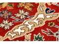 INDIAN PLUSH HAND KNOTTED WOOL 8' X 10'