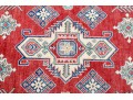 Hand Knotted Wool Pakistan Kazak Accent Carpet, 6' X 4'-2