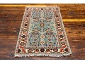 A Beautiful Indo-heriz Pattern Hand Knotted Wool Accent Carpet, 3' X 5', New