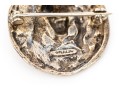 Collection Of Sterling Silver Art Nouveau Motif Jewelry Pieces