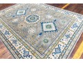 Hand Knotted Wool Kazak Room Size Carpet - 8' 4
