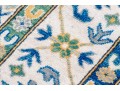 Hand Knotted Wool Kazak Room Size Carpet - 8' 4