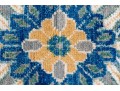 Hand Knotted Wool Kazak Room Size Carpet - 8' 4