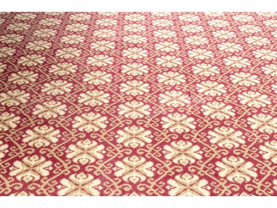 Red Stark Room Size Carpet, 14'0