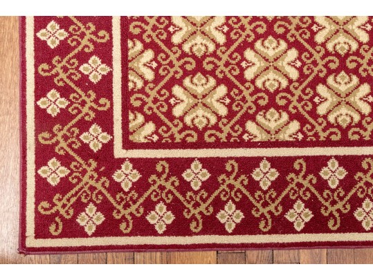 Red Stark Room Size Carpet, 14'0