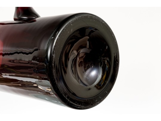 Assembled Collection Of Silver Plate, Ruby Glass And Ceramic Serving Wares