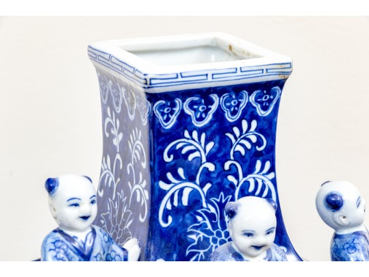 Decorative Chinese Blue And White Porcelain Lot