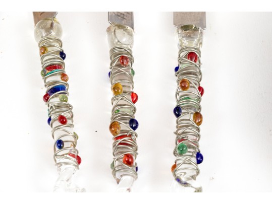 Assembled Collection Of Silver Plate, Ruby Glass And Ceramic Serving Wares