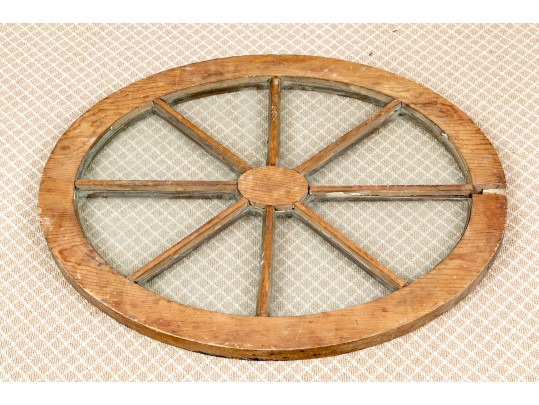Rustic Wood Wagon Wheel