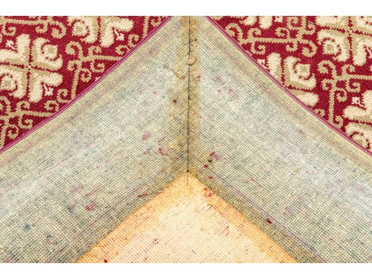 Red Stark Room Size Carpet, 14'0