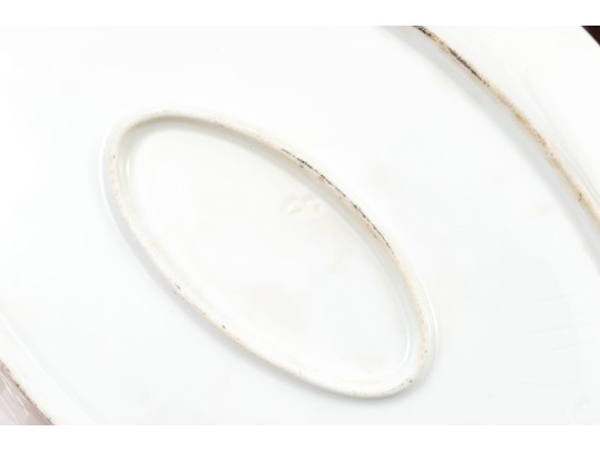 Assembled Collection Of Silver Plate, Ruby Glass And Ceramic Serving Wares