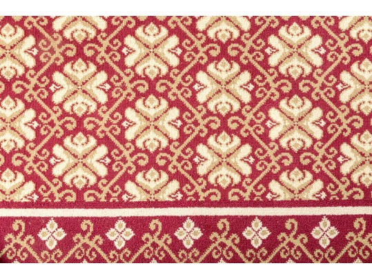 Red Stark Room Size Carpet, 14'0