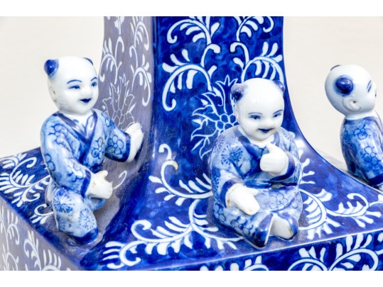 Decorative Chinese Blue And White Porcelain Lot