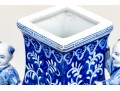 Decorative Chinese Blue And White Porcelain Lot