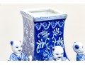 Decorative Chinese Blue And White Porcelain Lot