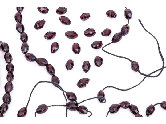 19th Century Dutch Multi-Strand Beaded Choker Necklace