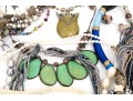 Collection Of Wonderful Assorted Beaded Fashion Necklaces, Including A Monopoly Piece Motif