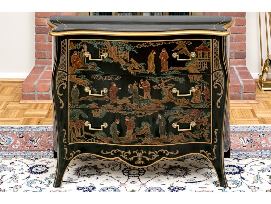 Drexel Heritage Et Cetera Collection Vintage Chinoiserie Dresser
