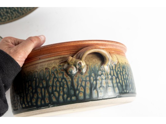 Royce Yoder Frogskin Pottery Set