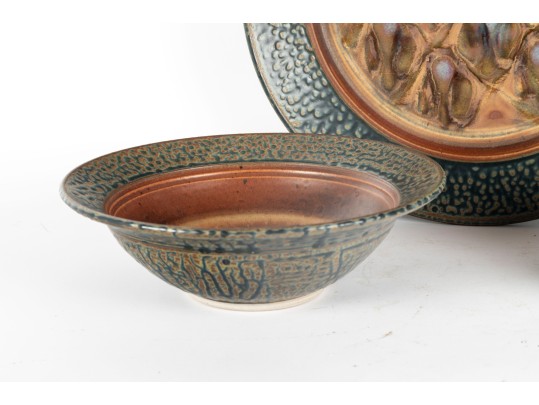 Royce Yoder Frogskin Pottery Set