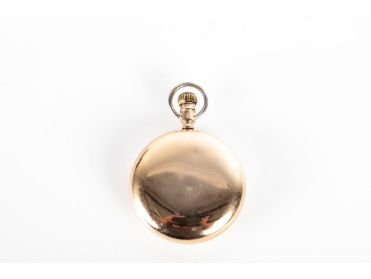 Gold-Filled Hamilton & Fahys 17 Jewel Pocket Watch