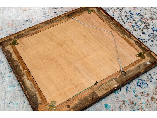 Antique Rosewood Framed Mirror, Ca. 1860