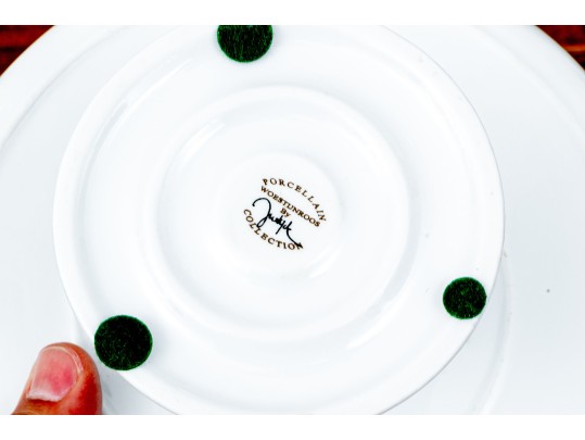 Collection Of White Ceramic Serving Wares
