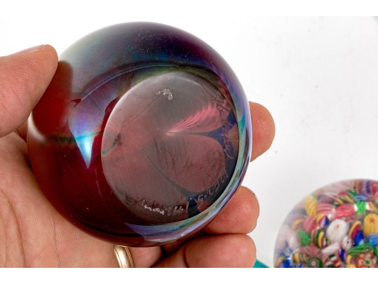 Fabulous Collection Of Ten Artisan Glass, Including Murano And Daum