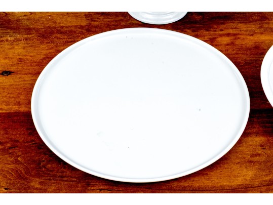 Collection Of White Ceramic Serving Wares