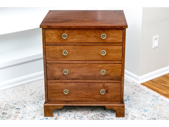 Antique 19th C. Mahogany Chest Of Drawers