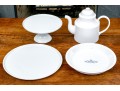 Collection Of White Ceramic Serving Wares